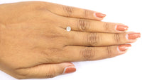 Natural Loose Round White Milky Color Diamond 0.51 CT 4.80 MM Round Shape Brilliant Cut Diamond KR1973
