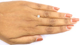Natural Loose Round White Milky Color Diamond 0.51 CT 4.80 MM Round Shape Brilliant Cut Diamond KR1973