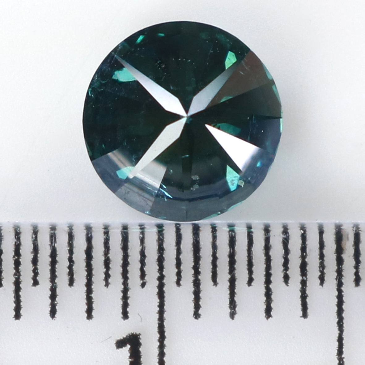 0.74 Ct Natural Loose Round Shape Diamond Blue Color Round Cut Diamond 5.60 MM Natural Loose Diamond Round Brilliant Cut Diamond QL1596