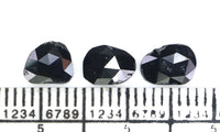 Natural Loose Slice Diamond, Natural Loose Diamond, Slice Black Color Diamond, Rose Cut Diamond, Irregular Cut 1.27 CT Slice Shape L2713