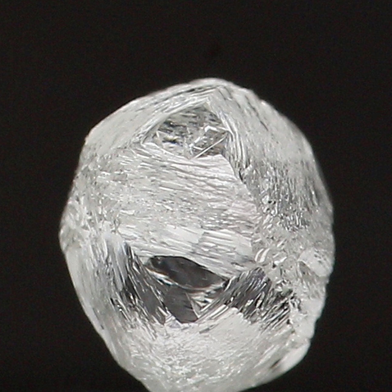 0.96 CT Natural Loose Rough Shape Diamond White-F Color Rough Cut Diamond 5.45 MM Natural White-F Diamond Rough Irregular Cut Diamond QL2473
