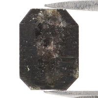 Natural Loose Emerald Diamond, Salt And Pepper Emerald Diamond, Natural Loose Diamond, Emerald Cut Diamond, 1.36 CT Emerald Shape KR2634