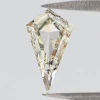 Natural Loose Kite Diamond White-J Color 0.80 CT 9.71 MM Kite Shape Rose Cut Diamond L2625