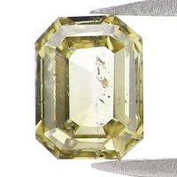 Natural Loose Emerald Diamond Green Color 0.67 CT 5.77 MM Emerald Shape Rose Cut Diamond KDL2548