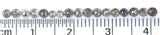 Natural Loose Round Rose Cut Grey Brown Color Diamond 1.14 CT 2.00 MM Round Rose Cut Shape Diamond KR1386