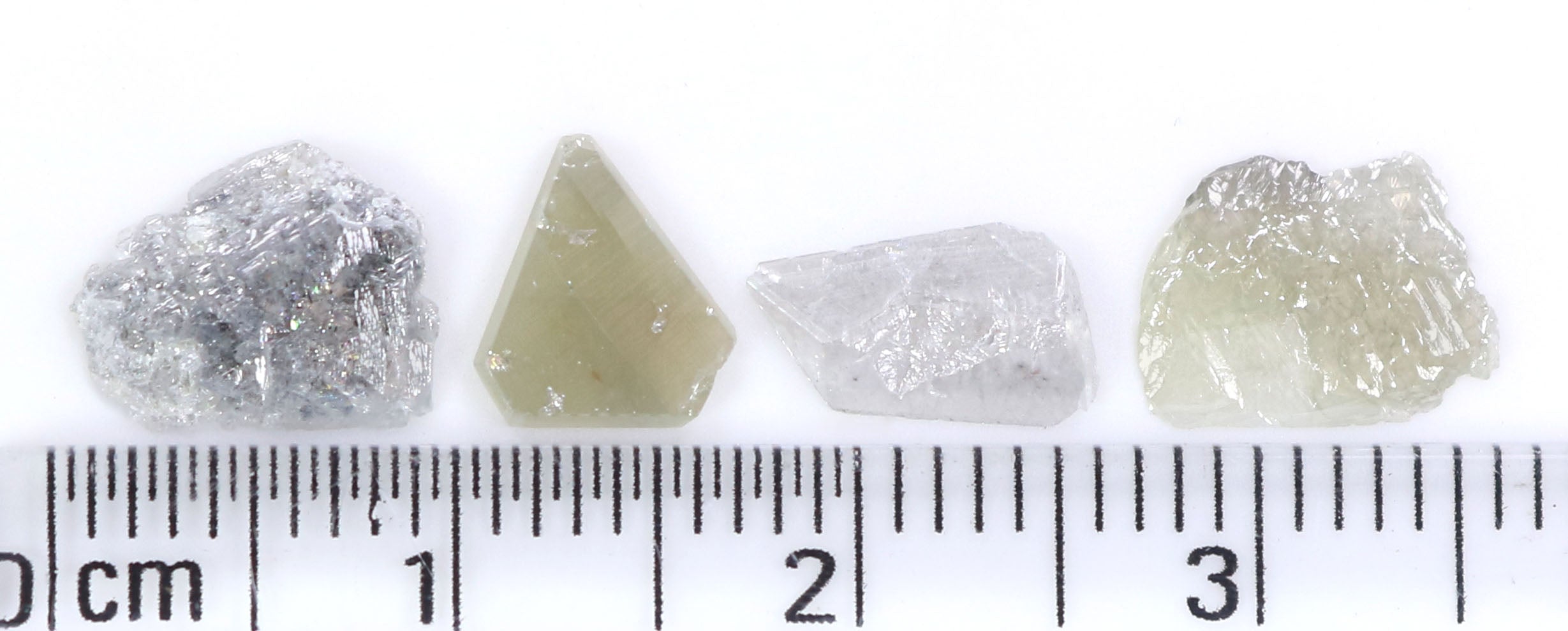 Natural Loose Slice Grey Color Diamond 2.04 CT 7.00 MM Slice Shape Rose Cut Diamond L8931