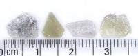 Natural Loose Slice Grey Color Diamond 2.04 CT 7.00 MM Slice Shape Rose Cut Diamond L8931