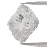 Natural Loose Rough Diamond Grey Color 5.22 CT 10.28 MM Rough Shape Diamond KDL2639