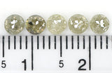 Natural Loose Rose Cut Diamond Grey Color 1.15 CT 3.50 MM Round Rose Cut Shape Diamond KR1293