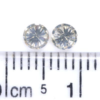 Natural Loose Round Brilliant Cut Diamond White - H Color 0.34 CT 3.50 MM Round Shape Diamond L2190