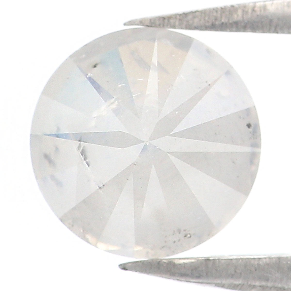 1.16 CT Natural Loose Round Shape Diamond Grey Color Round Cut Diamond 6.45 MM Natural Loose Diamond Round Brilliant Cut Diamond LQ2293