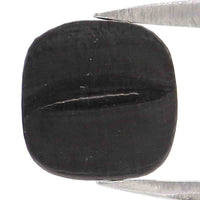 Natural Loose Cushion Black Color Diamond 1.31 CT 6.80 MM Cushion Shape Rose Cut Diamond L7640