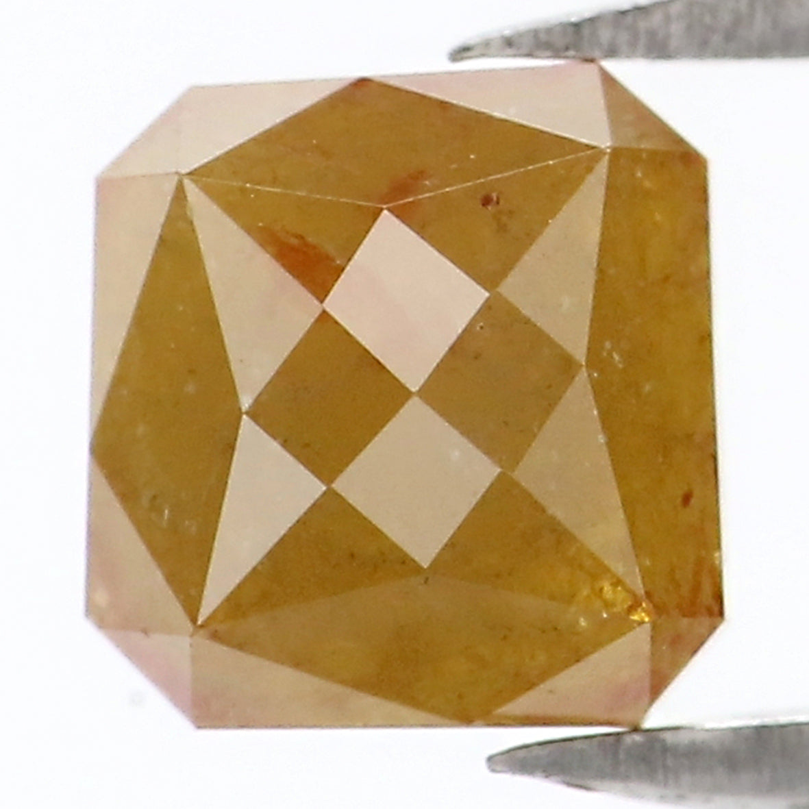 1.19 CT Natural Loose Radiant Shape Diamond Yellow Color Radiant Diamond 5.80 MM Natural Yellow Color Radiant Brilliant Cut Diamond KQ621