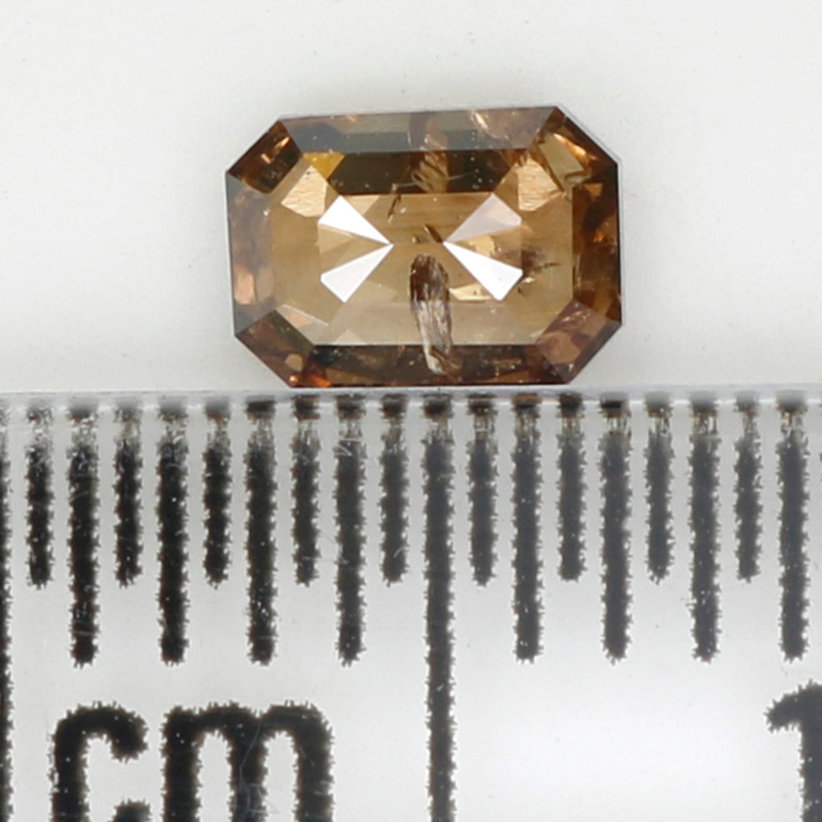 0.33 Ct Natural Loose Emerald Shape Diamond Brown Color Emerald Cut Diamond 4.50 MM Natural Loose Brown Color Emerald Rose Cut Diamond LQ494