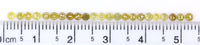 Natural Loose Rose Cut Yellow Color Diamond 1.30 CT 2.10 MM Round Rose Cut Shape Diamond L4414
