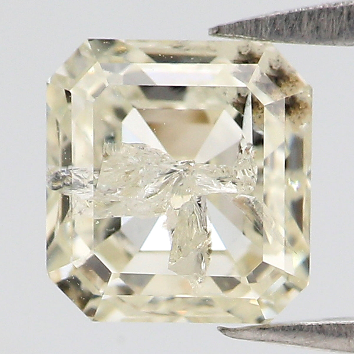 Natural Loose Square Diamond White - J Color 1.31 CT 5.91 MM Square Shape Rose Cut Diamond KDL2574