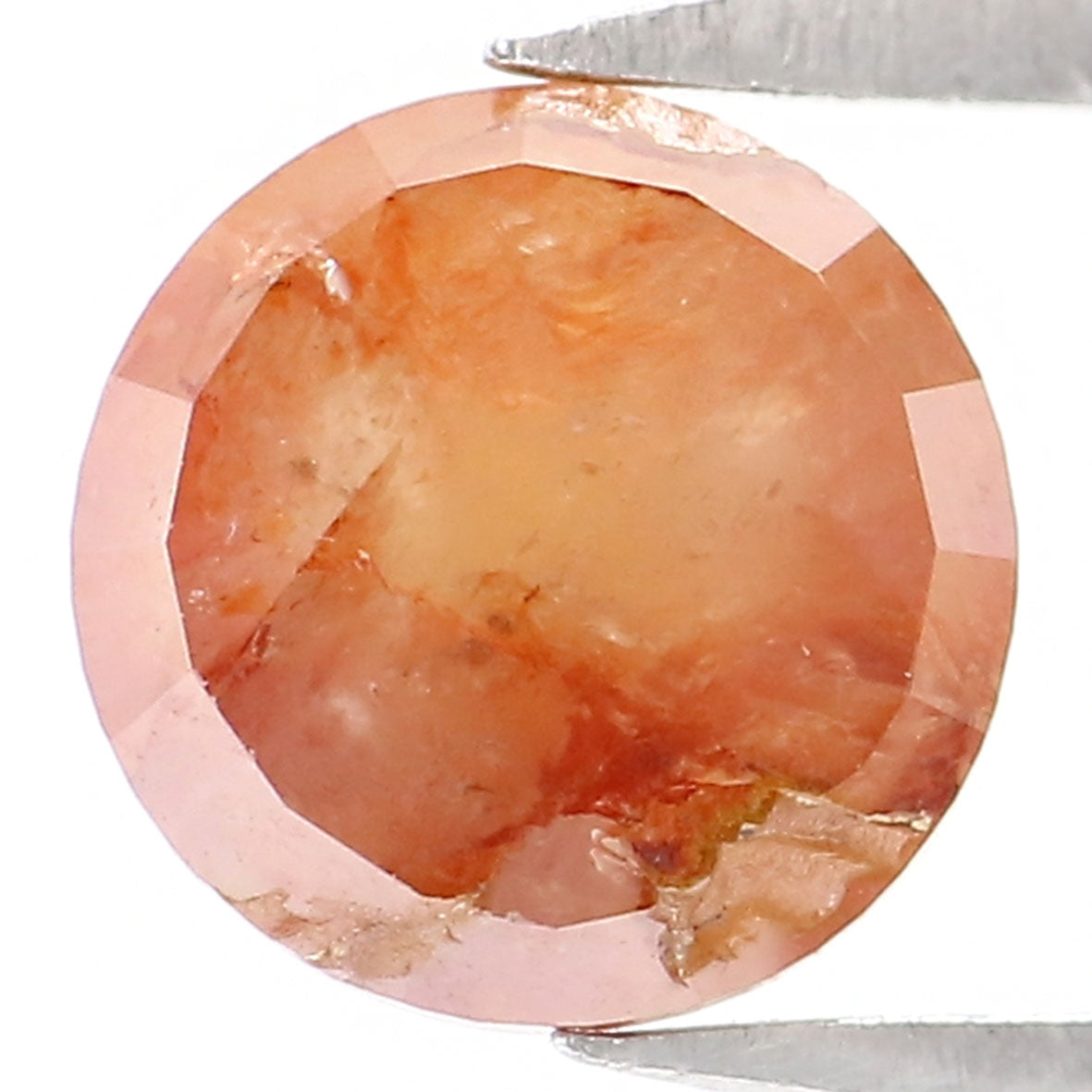 1.15 CT Natural Loose Round Rose Cut Diamond Brown Color Round Shape Diamond 6.15 MM Natural Loose Brown Color Round Rose Cut Diamond LQ8862