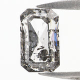 Natural Loose Emerald Shape White - F Color Diamond 0.77 CT 6.60 MM Emerald Shape Rose Cut Diamond KDL2658