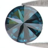 Natural Loose Round Blue Color Diamond 0.19 CT 3.80 MM Round Shape Brilliant Cut Diamond L6692