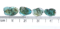 Natural Loose Slice Blue Color Diamond 1.80 CT 9.70 MM Slice Shape Rose Cut Diamond L716