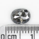 1.04 Ct Natural Loose Diamond, Oval Diamond, Black Diamond, Grey Diamond, Salt and Pepper Diamond, Antique Diamond, Real Diamond KDL324