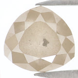 Natural Loose Triangle Shape Grey Color Diamond 1.97 CT 7.10 MM Triangle Shape Rose Cut Diamond L7522