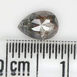 0.61 CT Natural Loose Diamond, Pear Diamond, Grey Diamond, Brown Diamond, Rustic Diamond, Pear Cut Diamond, Fancy Color Diamond, KR2332