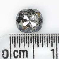 0.80 Ct Natural Loose Diamond, Cushion Diamond, Salt And Pepper, Black Diamond, Grey Diamond, Cushion Cut Diamond, Geometric Diamond KDL762