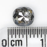 0.80 Ct Natural Loose Diamond, Cushion Diamond, Salt And Pepper, Black Diamond, Grey Diamond, Cushion Cut Diamond, Geometric Diamond KDL762
