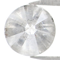 Natural Loose Round Milky Grey Color Diamond 1.09 CT 5.80 MM Round Shape Brilliant Cut Diamond L8170