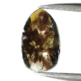 Natural Loose Pear Brown Color Diamond 1.29 CT 10.40 MM Pear Shape Rose Cut Diamond KR1395
