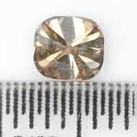 0.47 Ct Natural Loose Diamond, Cushion Diamond, Brown Diamond, Polished Diamond, Real Diamond, Rustic Diamond, Antique Diamond L709