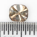 0.47 Ct Natural Loose Diamond, Cushion Diamond, Brown Diamond, Polished Diamond, Real Diamond, Rustic Diamond, Antique Diamond L709