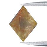 Natural Loose Kite Diamond Grey Brown Color 1.10 CT 9.80 MM Kite Shape Rose Cut Diamond L8105