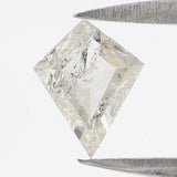 Natural Loose Kite Diamond White-H Color 0.60 CT 6.82 MM Kite Shape Rose Cut Diamond KDL2578