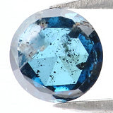 Natural Loose Rose Cut Blue Color Diamond 1.01 CT 6.05 MM Round Rose Cut Shape Diamond L9159