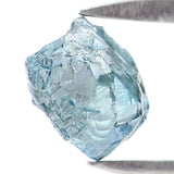 Natural Loose Rough Blue Color Diamond 0.76 CT 5.25 MM Rough Irregular Cut Diamond KDL2235