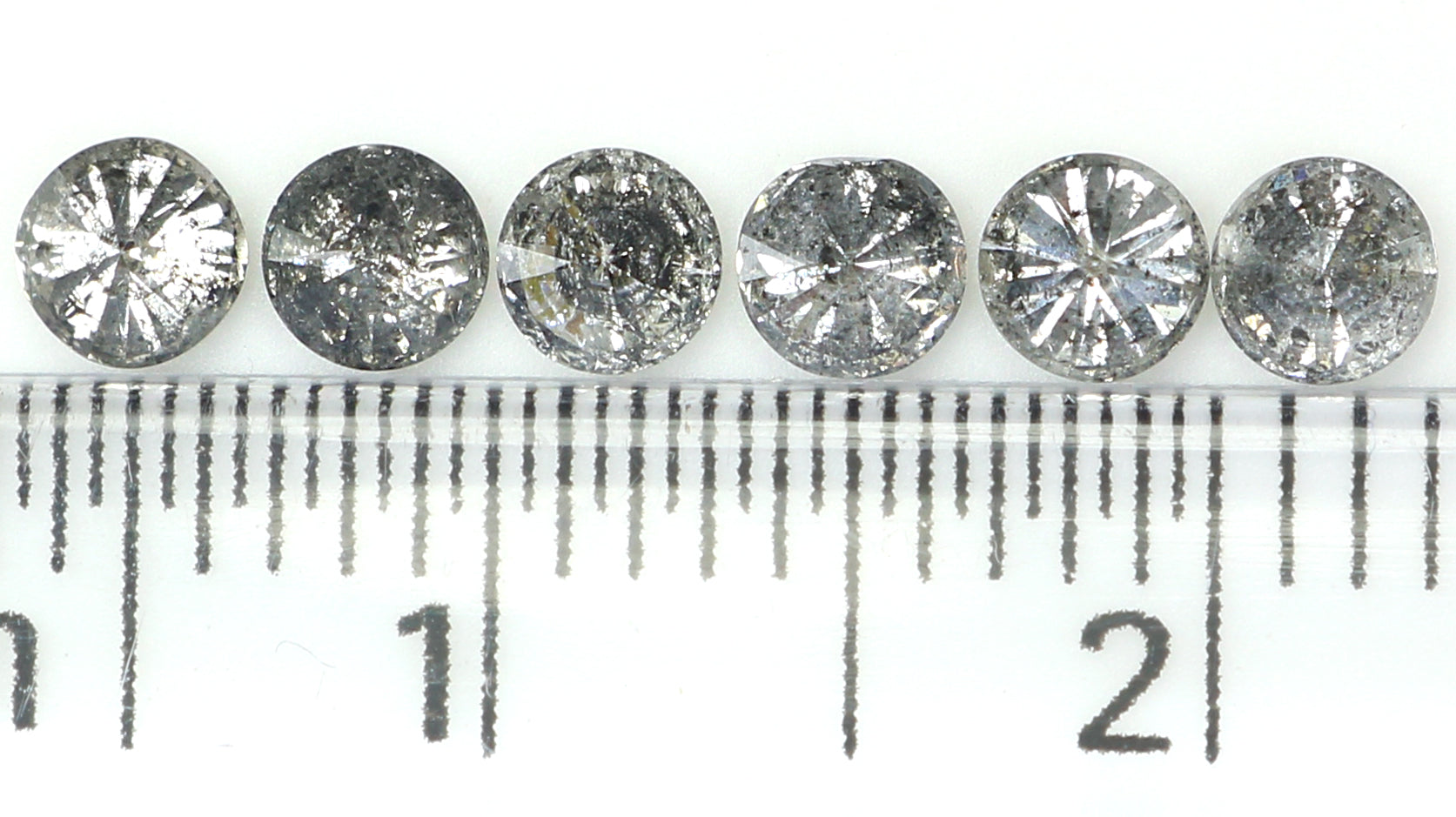 0.81 CT Natural Loose Round Shape Diamond Salt And Pepper Round Cut Diamond 3.10 MM Natural Loose Diamond Round Brilliant Cut Diamond QL1395