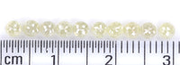 Natural Loose Rose Cut Grey Color Diamond  1.24 CT 2.80 MM Round Rose Cut Shape Diamond KR1028