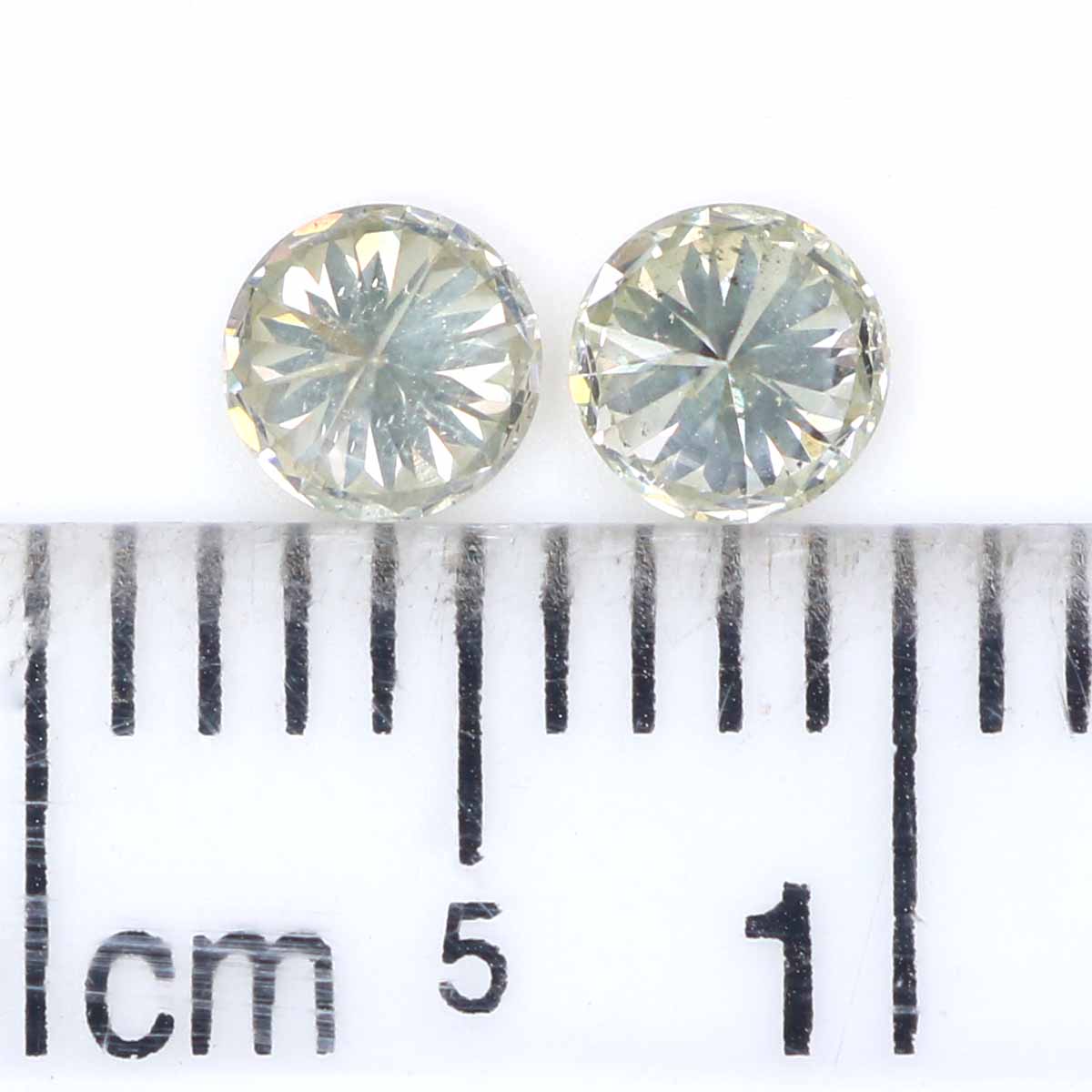 Natural Loose Round Brilliant Cut Diamond White - I Color 0.40 CT 3.70 MM Round Shape Diamond L2172