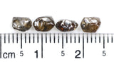 Natural Loose Rough Brown Color Diamond 2.47 CT 4.50 MM Rough Shape  Diamond KDL6393