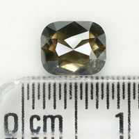 0.85 Ct Natural Loose Diamond, Cushion Cut Diamond, Brown Diamond, Polished Diamond, Real Diamond, Rustic Diamond, Antique Diamond KDL390
