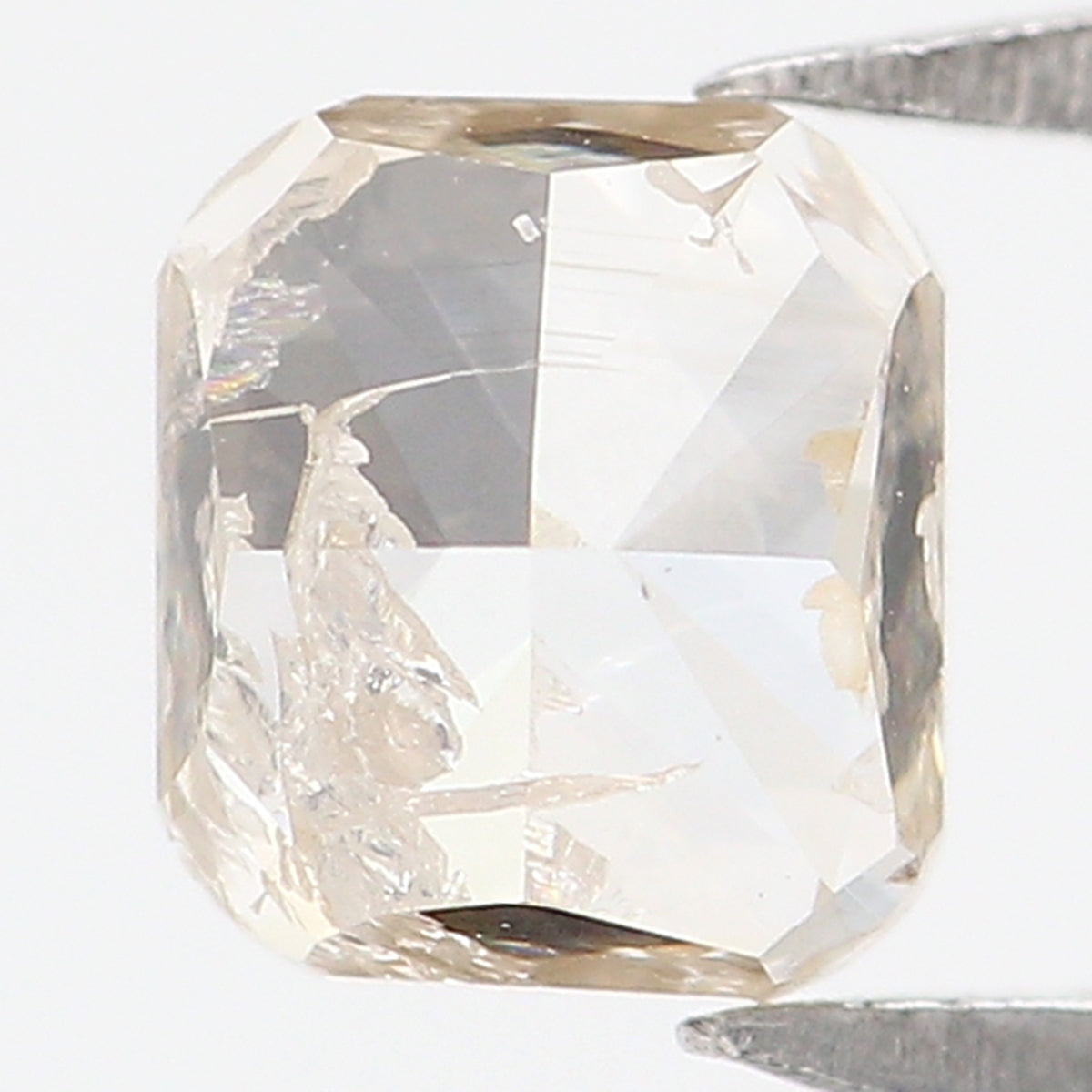 0.53 CT Natural Loose Cushion Shape Diamond Grey Color Cushion Cut Diamond 4.50 MM Natural Yellow Color Cushion Brilliant Cut Diamond LQ7447