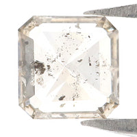 Natural Loose Radiant Brown Color Diamond 0.42 CT 4.59 MM Radiant Shape Rose Cut Diamond L5960
