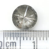 1.83 Ct Natural Loose Diamond, Round Brilliant Cut, Salt Pepper Diamond, Black Diamond, Gray Diamond, Rustic Diamond, Round Cut Diamond KDL903
