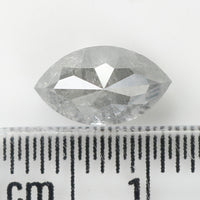 1.71 Ct Natural Loose Diamond, Marquise Diamond, Grey color Diamond, Marquise Cut Diamond, Polished Diamond, Rose Cut Diamond L450