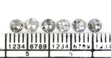 Natural Loose Round Rose Cut Diamond, Salt And Pepper Round Diamond, Natural Loose Diamond, Rose Cut Diamond, 0.97 CT Round Shape KR2651