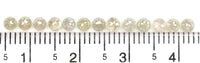 Natural Loose Rose Cut Diamond Grey Color 1.48 CT 2.70 MM Round Rose Cut Shape Diamond KR185