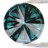 Natural Loose Round Blue Color Diamond 0.53 CT 5.00 MM Round Shape Brilliant Cut Diamond KDL6201