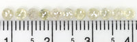 Natural Loose Rose Cut Salt Natural Loose Rose Cut Diamond Grey Color 1.44 CT 2.80 MM Round Rose Cut Shape Diamond L6349Pepper Diamond Grey Color 1.44 CT 2.80 MM Round Rose Cut Shape Diamond L6349